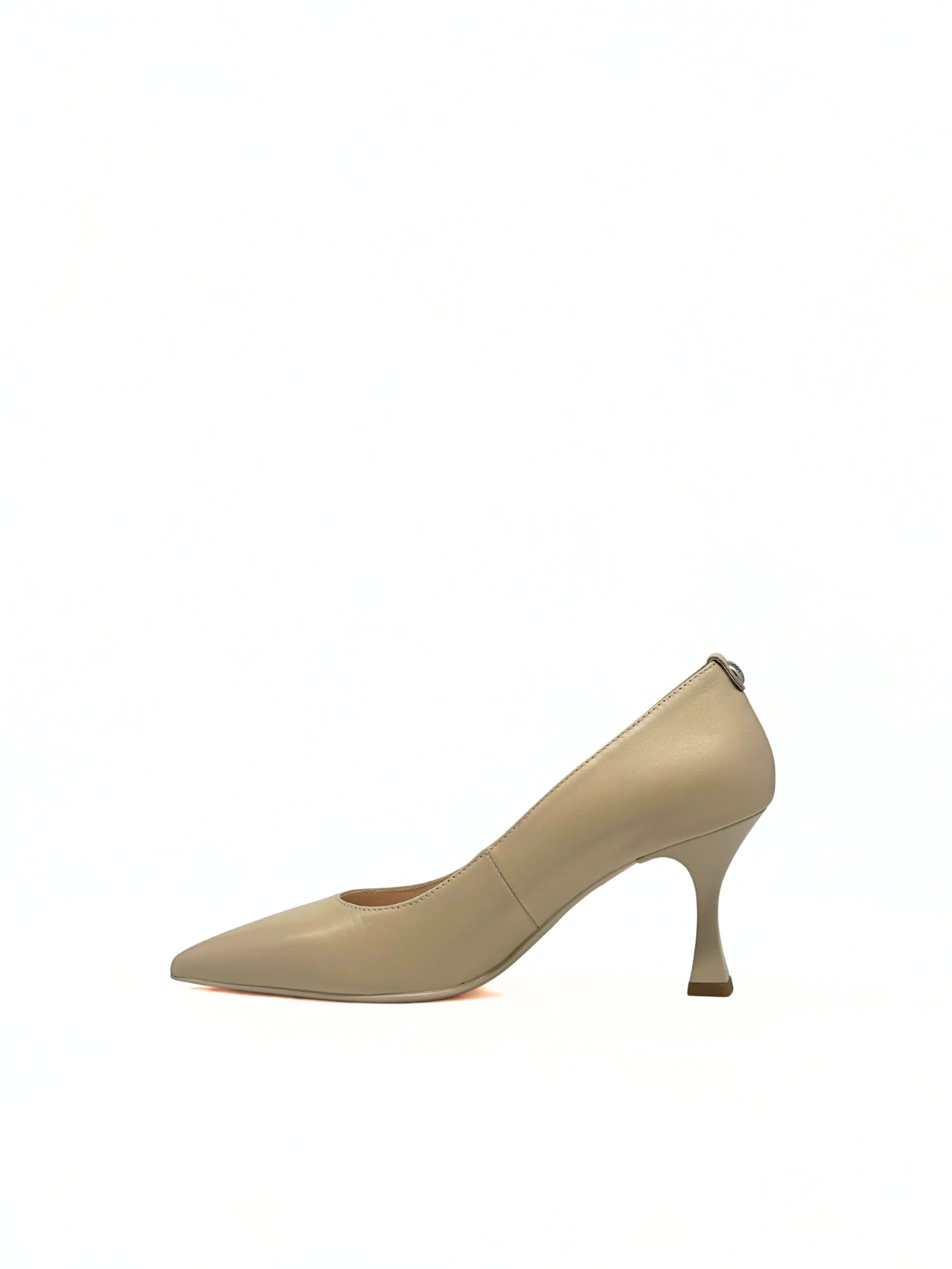 DECOLLETE DONNA IN PELLE E307081DE/453 LINO - immagine 2
