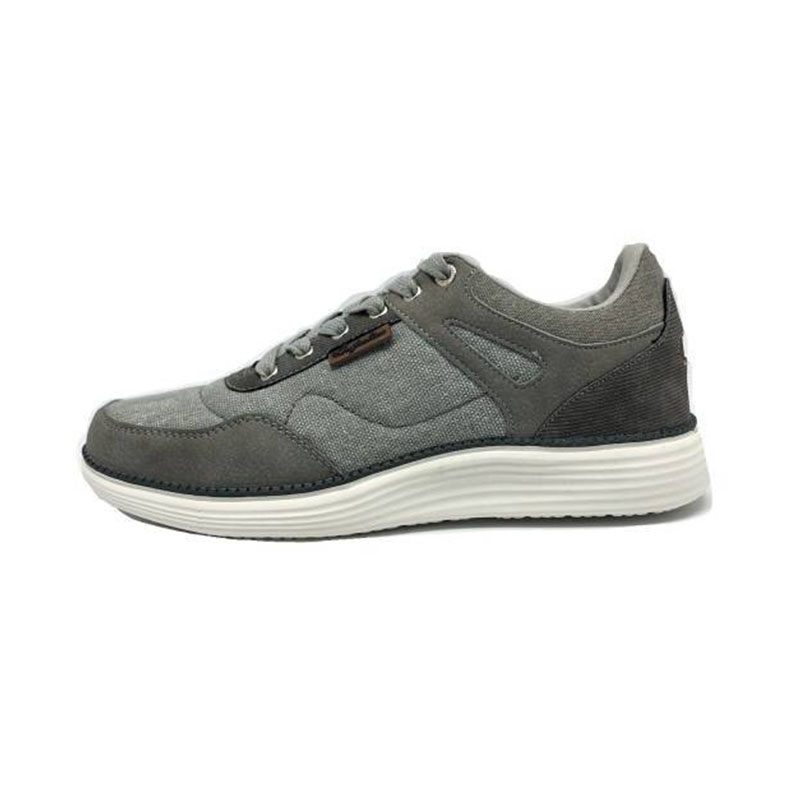 Sneaker Uomo in tessuto ed ecopelle