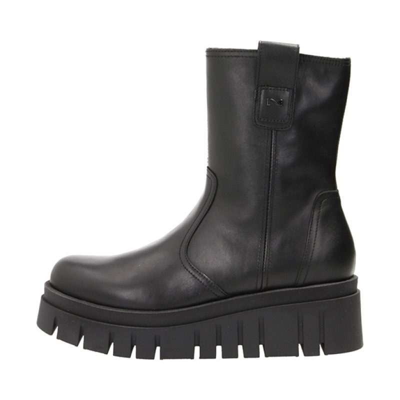 Tronchetto Donna NERO GIARDINI in pelle - I411922/100 NERO