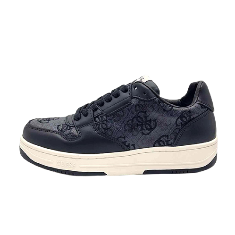 Sneaker Uomo GUESS in pelle ed ecopelle - FM8ANGLEA12 COAL
