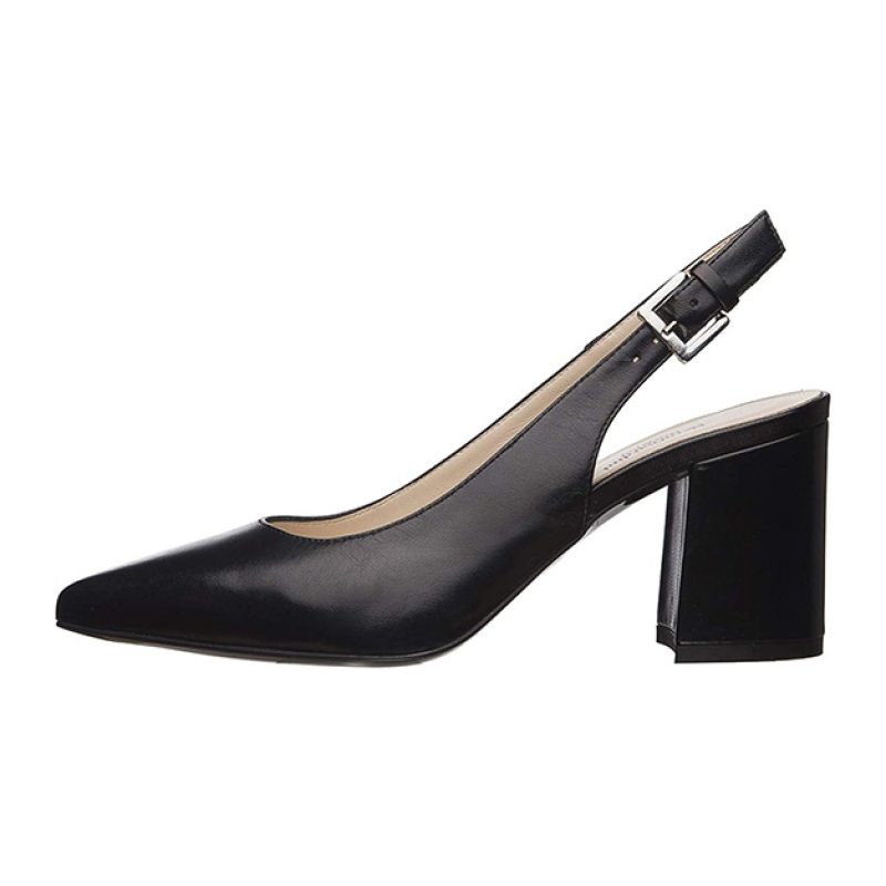 Décolleté Donna slingback NERO GIARDINI in pelle - E012013DE/100 NERO