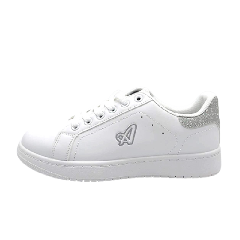 Sneaker Donna AUSTRALIAN in ecopelle - AM633 WHITE