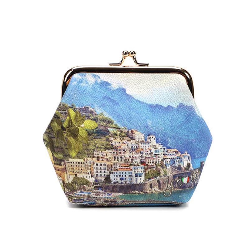 Portamonete Donna YNOT? in goffrato - YES-586S3 LEMON COAST