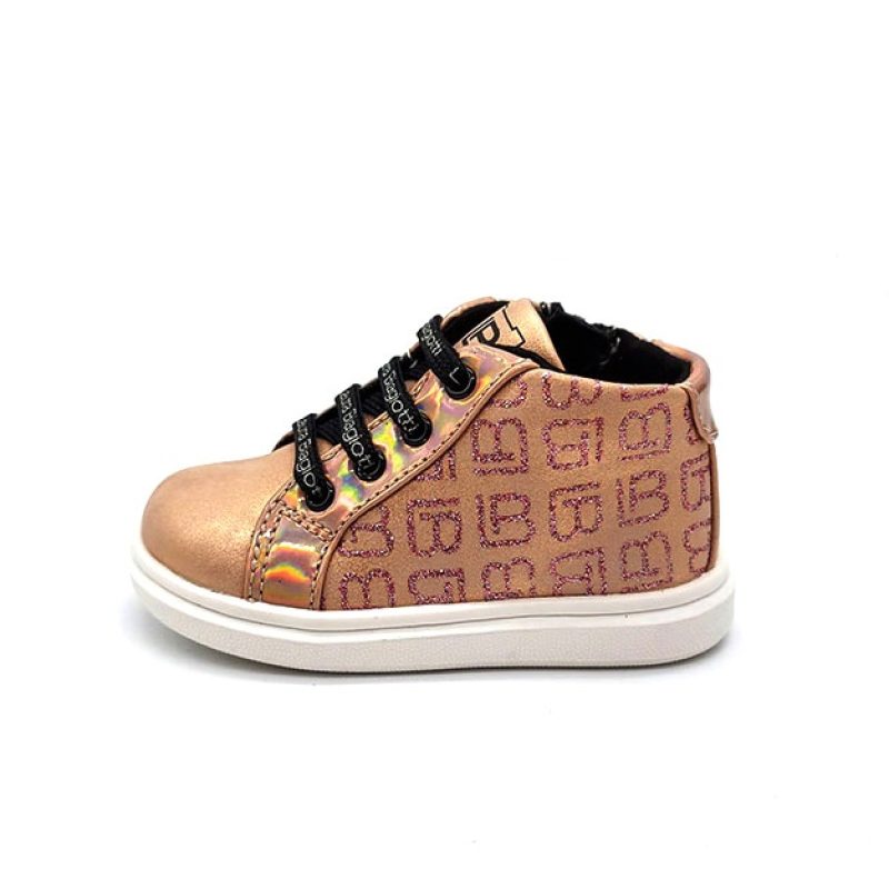 Sneaker alta Bimba Laura Biagiotti in ecopelle - 7670 PINK