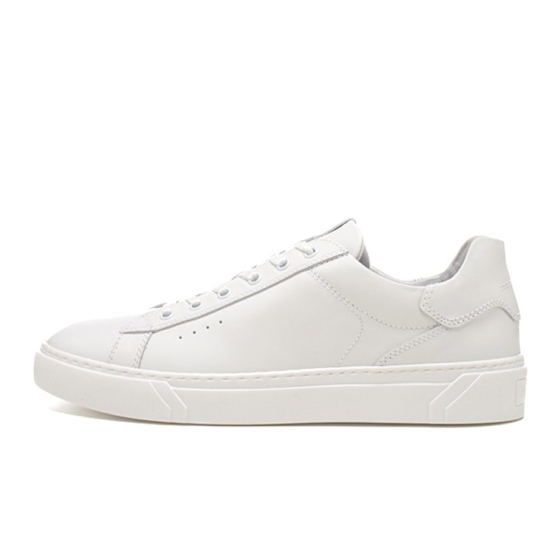 Sneaker Uomo NERO GIARDINI in pelle - E400240U707 BIANCO