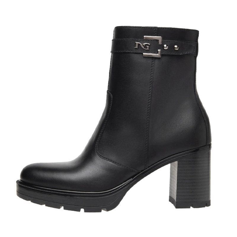 Tronchetto Donna NERO GIARDINI in pelle - I411853D/100 NERO
