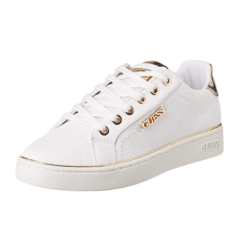 Sneaker Donna GUESS in pelle ed ecopelle - FL7BANELE12 WHITE
