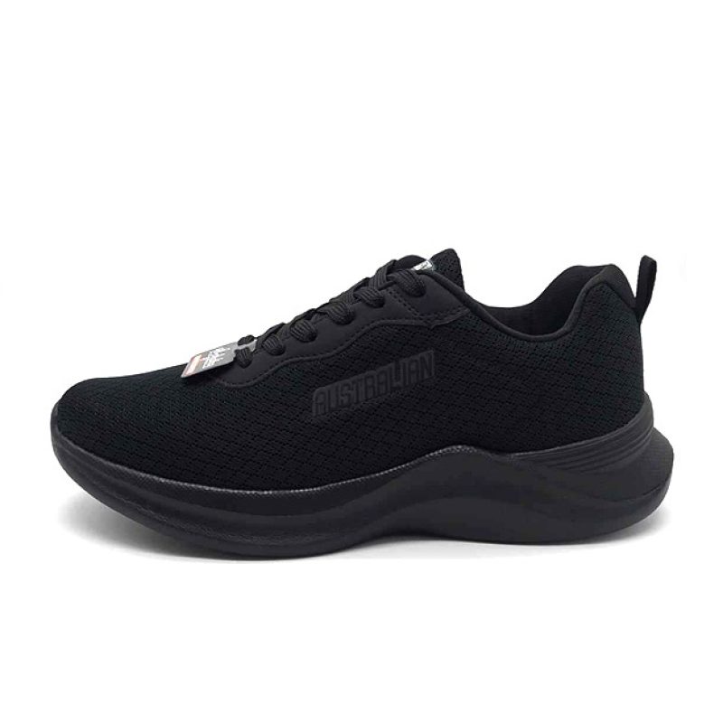 Sneaker Donna AUSTRALIAN in tessuto traspirante nylon - AU32W500-B001 BLACK COSY