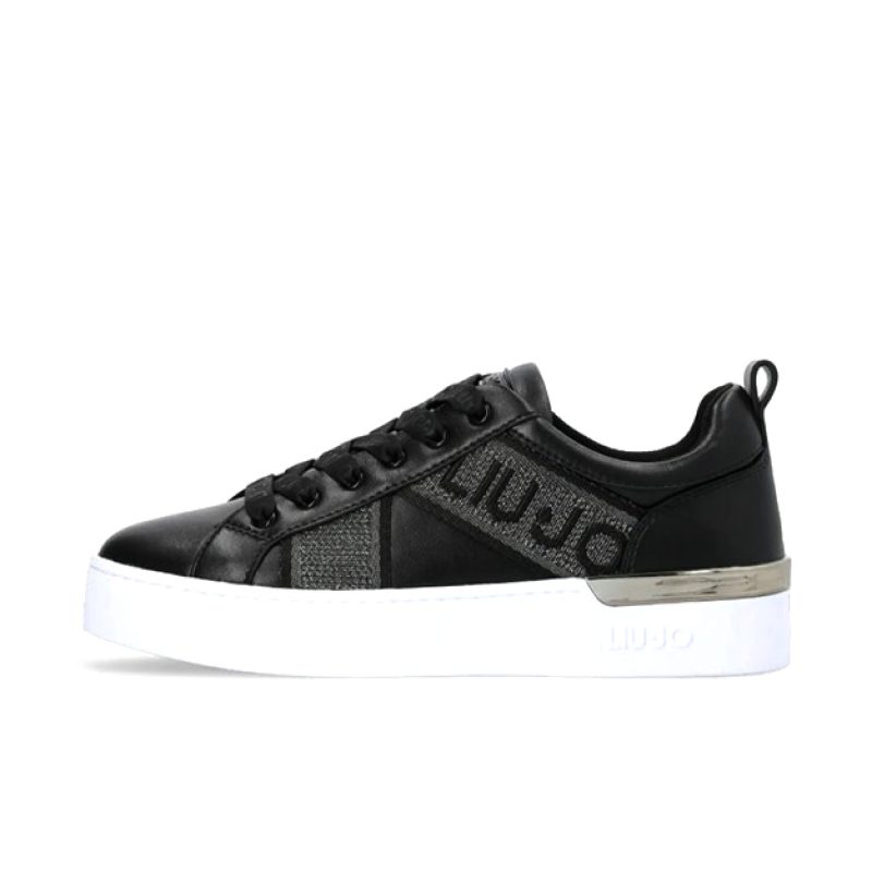 Sneaker Donna LIU JO in pelle - BF2049 EX092 BLACK