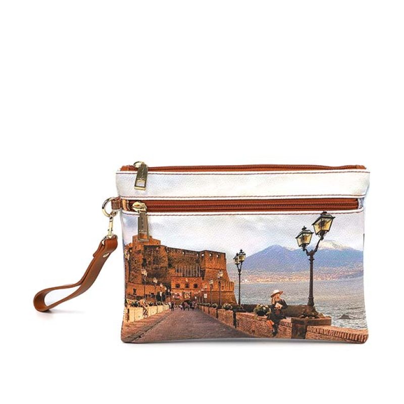 Pochette medium Donna YNOT? in goffrato - YES-343F3 CASTEL DELL'OVO