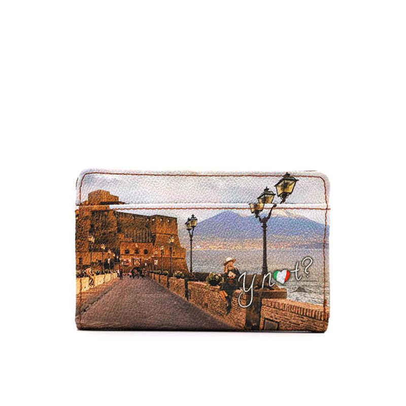 Portacarte/Portamonete Donna YNOT? in goffrato - YES-634F3 CASTEL DELL'OVO