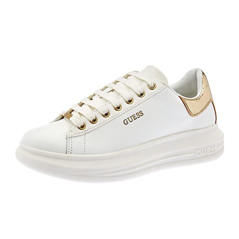 Sneaker Donna GUESS in pelle ed ecopelle - FL7RNOELE12 WHIGO