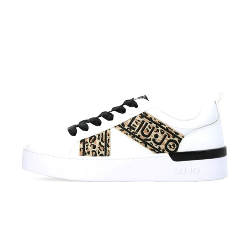 Sneaker Donna LIU JO in pelle - BF2049 EX092 WHITE