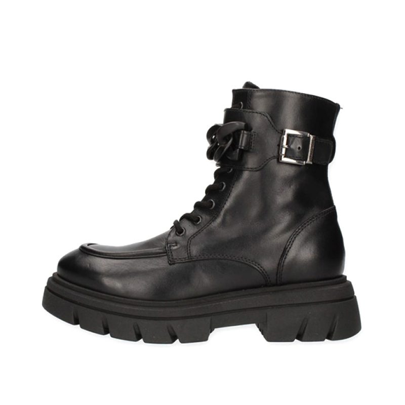 Anfibio Donna NERO GIARDINI in pelle - I206081D/100 NERO