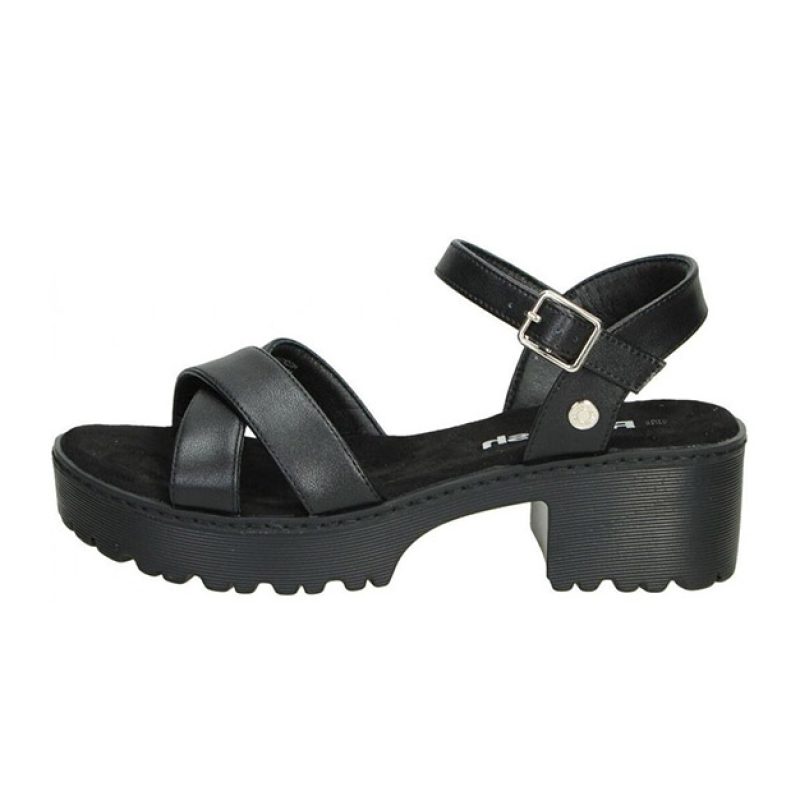 Sandalo Donna REFRESH in vegan - 79281 NERO