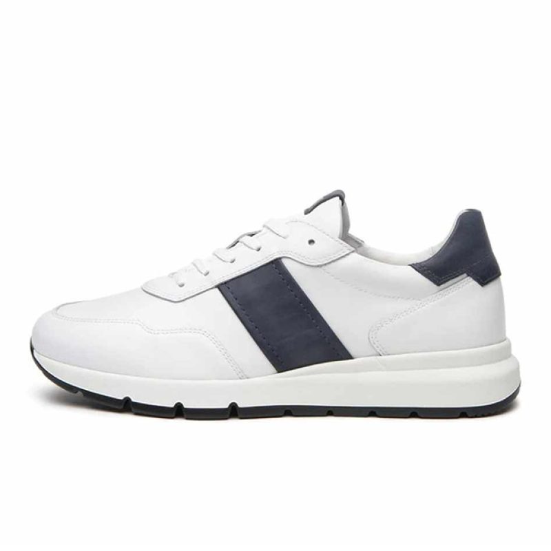 Sneaker Uomo NERO GIARDINI in pelle - E500661U707 BIANCO
