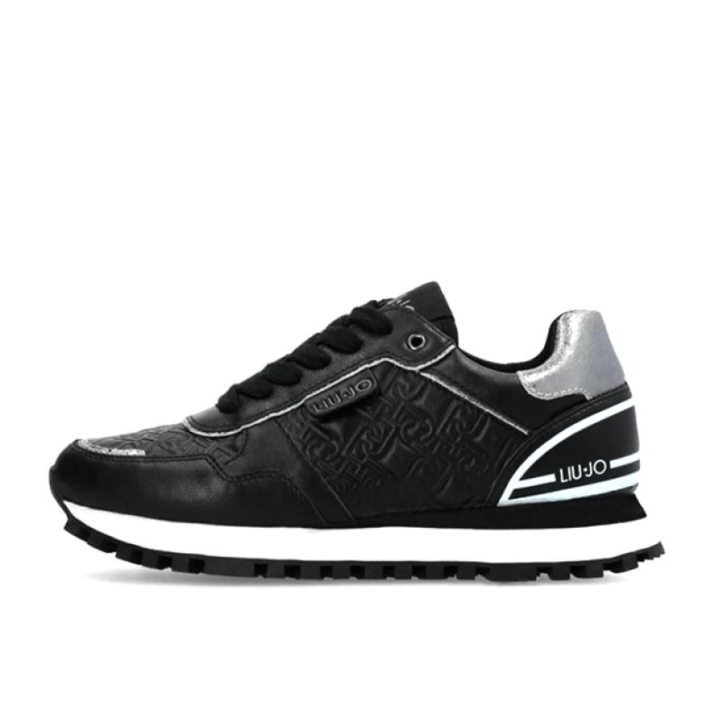 Sneaker Donna LIU JO in pelle ed ecopelle - BF2065 P0102 BLACK