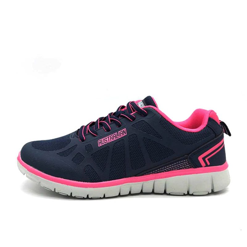 Sneaker Donna AUSTRALIAN in tessuto - AM500 NAVY/FUXIA