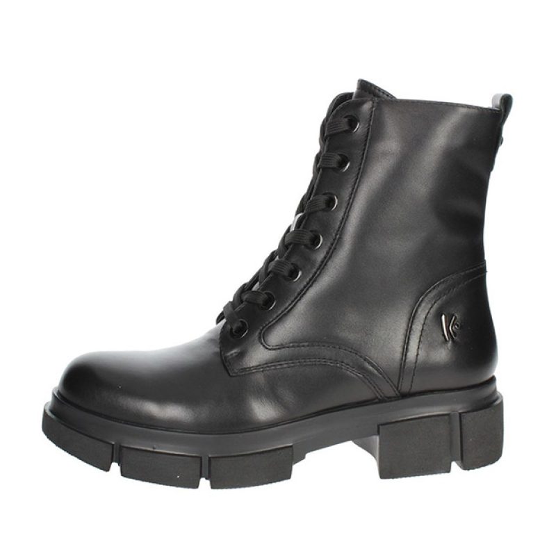 Anfibio Donna KEYS in pelle - K-7062 BLACK