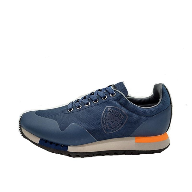 Sneaker Uomo in tessuto tecnico e pelle
