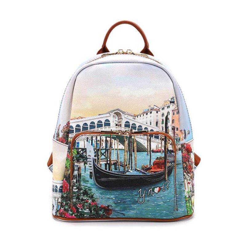 Zaino Donna YNOT? in goffrato - YES-615S3 CANALETTO