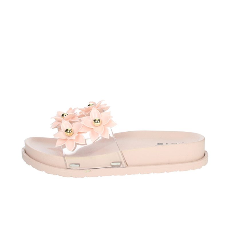 Ciabatta Donna KEYS in gomma - K-6300 PINK