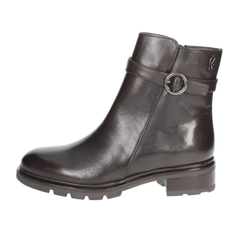 Tronchetto Donna KEYS in pelle - K-7401 TESTA DI MORO
