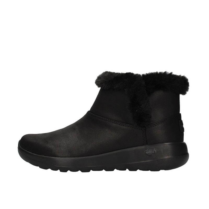 Stivaletto Donna SKECHERS in pelle scamosciata - 144013/BBK BLACK