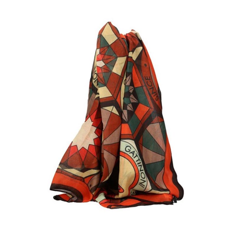 Pashmina Gattinoni Donna - AINTD2076WPOT46 BROWNMULTI