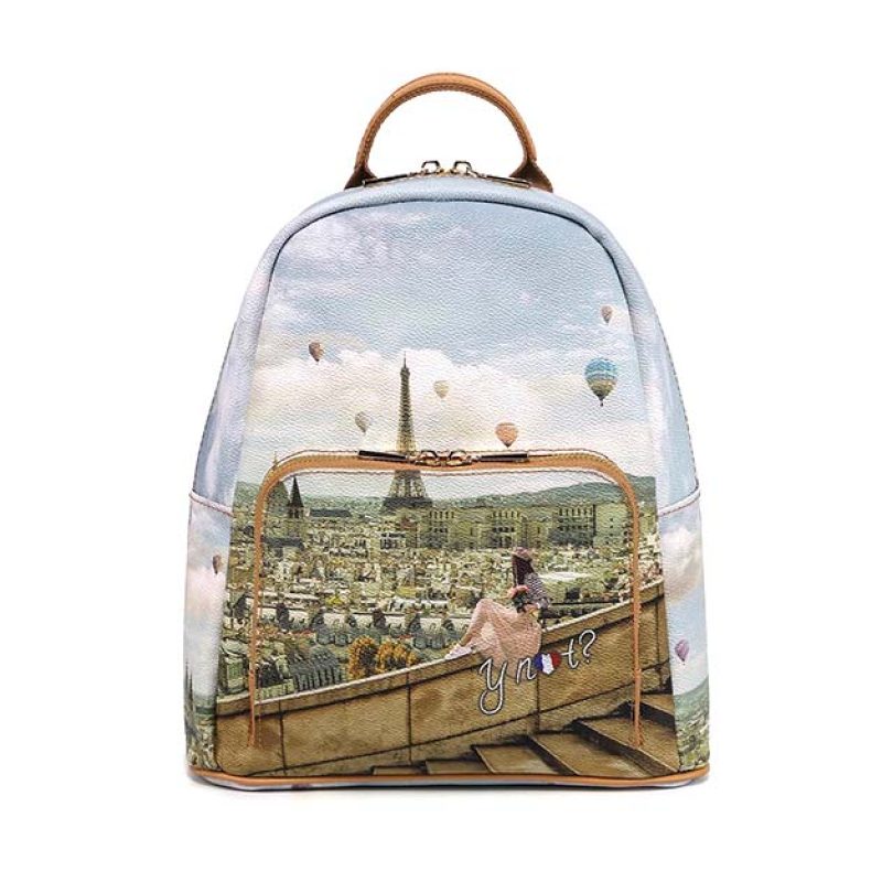 Zaino Donna YNOT? in goffrato - YES-615S3 MONTGOLFIERE