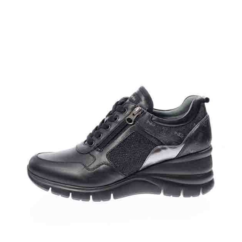 Sneaker Donna in pelle