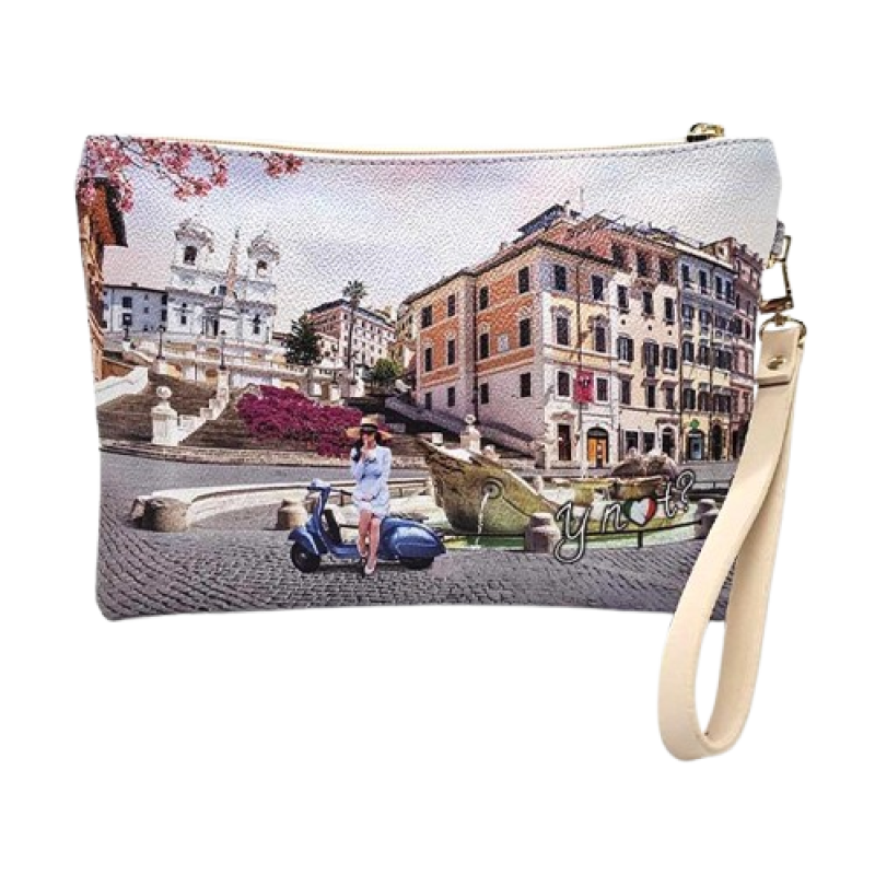 Pochette Donna YNOT in goffrato - YES-343S5 VACANZA ROMANA