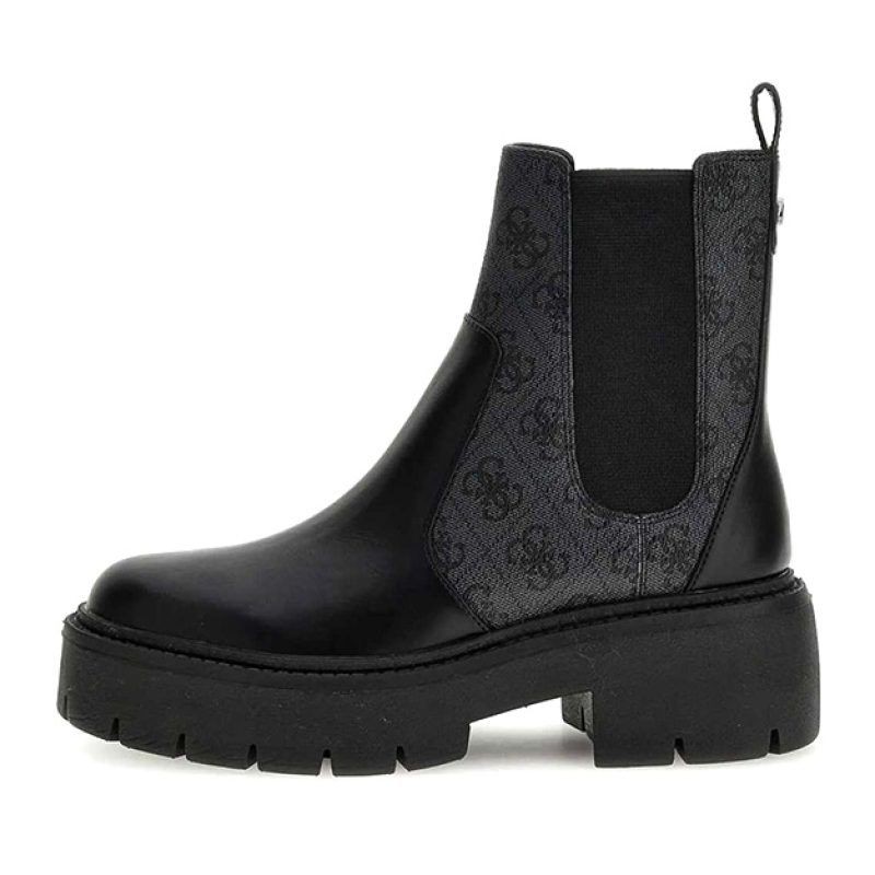 Tronchetto Donna GUESS in pelle ed ecopelle - FLTSHUELE10 BLKCO