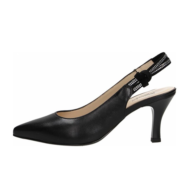 Décolleté Donna slingback NERO GIARDINI in pelle - E218341DE/100 NERO