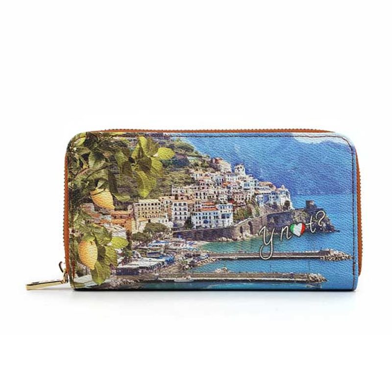 Portafogli Donna YNOT? in goffrato - YES-361S3 LEMON COAST