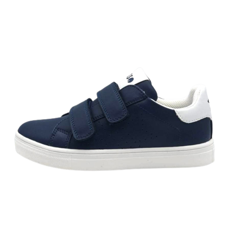 Sneaker Bambino ASSO in ecopelle - AG-14605 BLEU