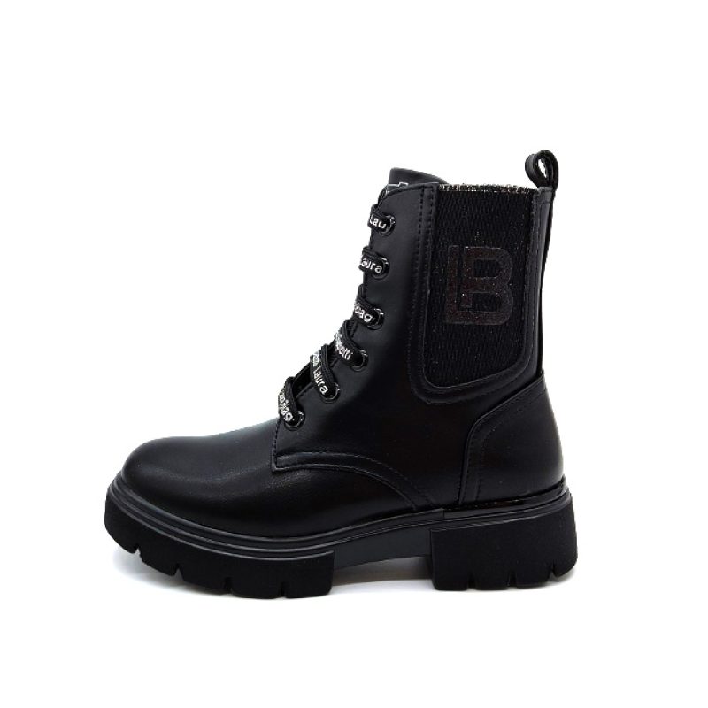Anfibio Bambina Laura Biagiotti in ecopelle - 7587 BLACK