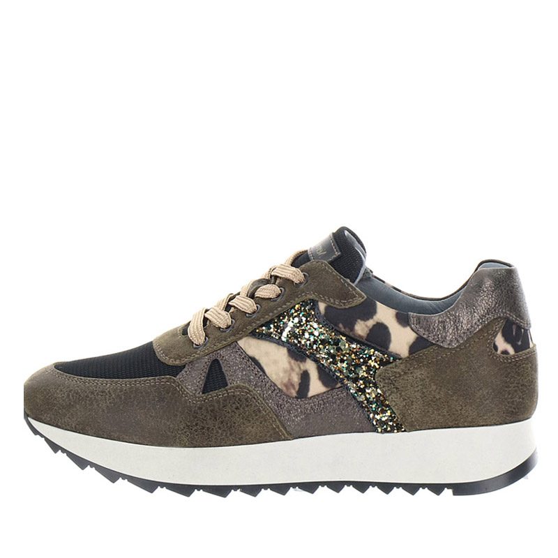 Sneaker Donna in camoscio