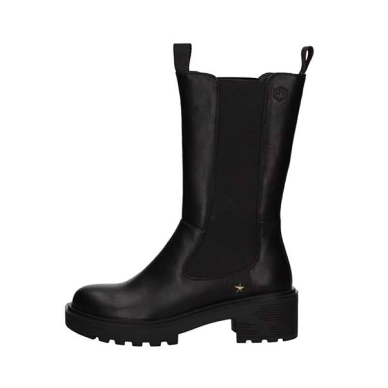Stivale Donna Lumberjack in pelle nobesto - RAMONE SWC2107-001 BLACK