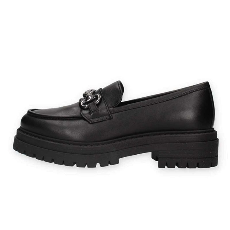 Mocassino Donna NERO GIARDINI in pelle - I411410D100 NERO