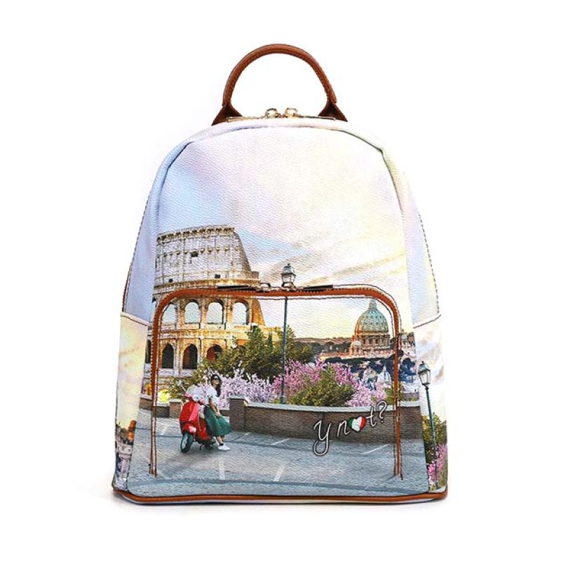 Zaino Donna YNOT? in goffrato - YES-615S3 ITALIAN LOVE