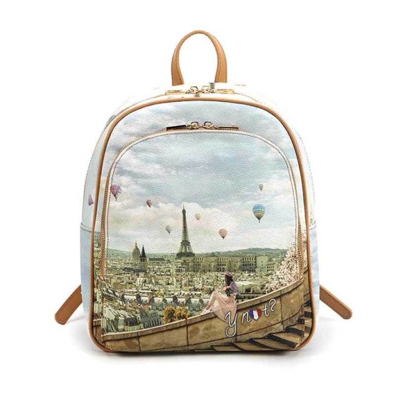 Zaino Donna YNOT? in goffrato - YES-579S3 MONTGOLFIERE