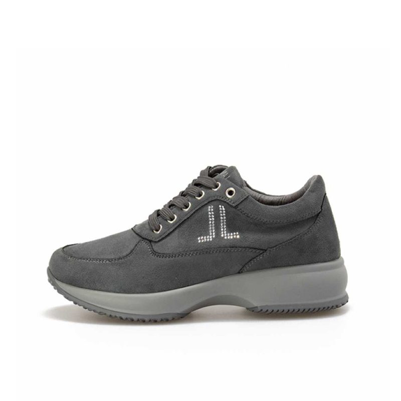 Sneaker Donna in tessuto scamosciato