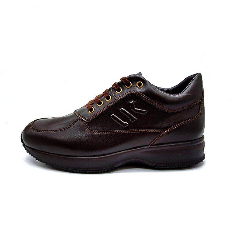 Sneaker Uomo Lumberjack in pelle - RAUL SM01305-010 DARK BROWN