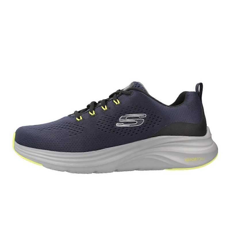 Sneaker Uomo SKECHERS in tessuto mesh ingegnerizzato e materiale tecnico - 232625NVLM NAVYLIME