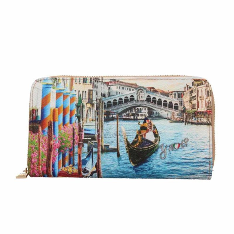Portafogli Donna YNOT in goffrato - YES-361S5 DREAM IN VENICE
