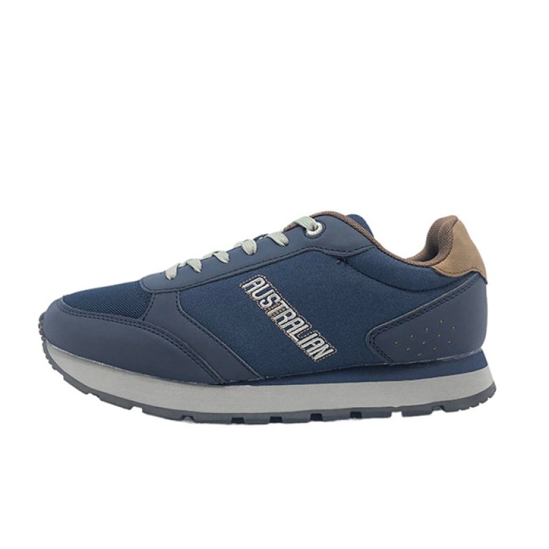 Sneaker Uomo AUSTRALIAN in tessuto ed ecopelle - AM526 NAVY