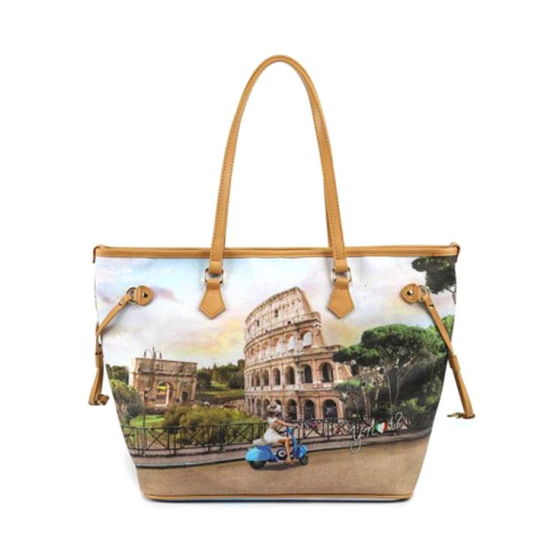 Shopping Donna YNOT? in goffrato - YES-319S2 ROMA SCOOTER