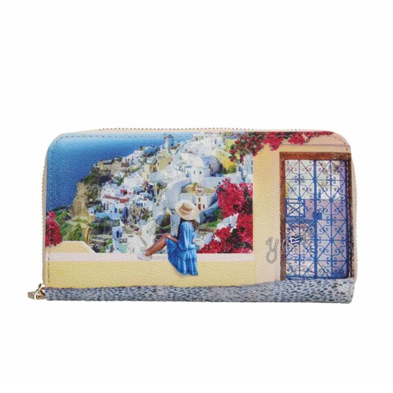 Portafogli Donna YNOT in goffrato - YES-361S5 GREEK SUMMER