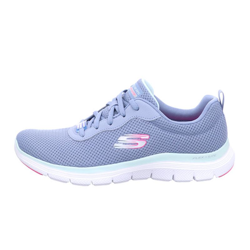 Sneaker Donna SKECHERS in mesh atletico traspirante - 149303/SLT SLATE